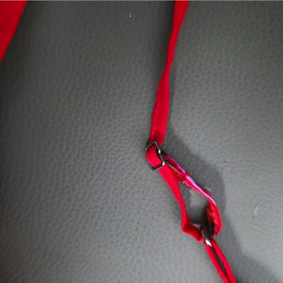 Celestino Red Patterned Flowy Maxi Dress M L - Picture 8 of 8